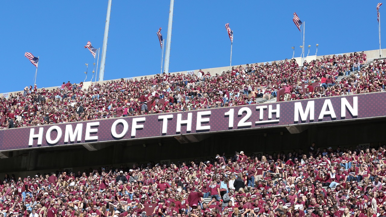 "Home of the 12th Man" Aggie Football